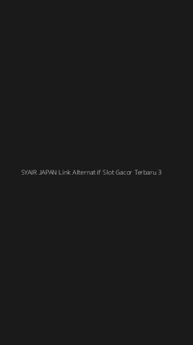 Tampilan Antarmuka Aplikasi Syair Japan Link Alternatif Slot Gacor Terbaru - 3