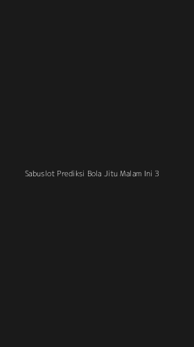 Tampilan Antarmuka Aplikasi Sabuslot Prediksi Bola Jitu Malam Ini - 3