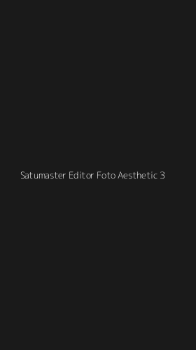 Tampilan Antarmuka Aplikasi Satumaster Editor Foto Aesthetic - 3