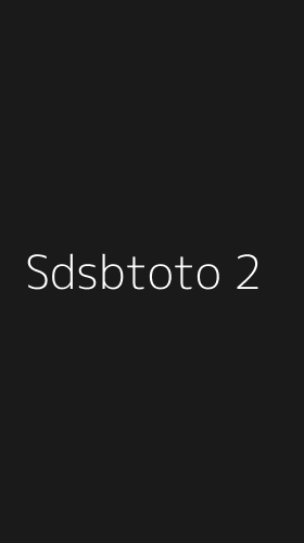 Tampilan Antarmuka Aplikasi Sdsbtoto - 2