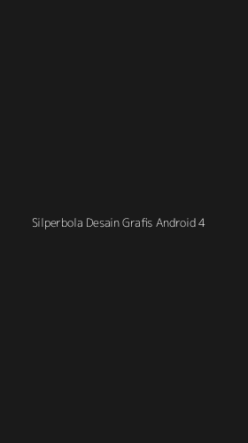 Tampilan Antarmuka Aplikasi Silperbola Desain Grafis Android - 4