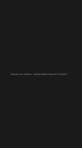 Tampilan Antarmuka Aplikasi Singasaritoto Aplikasi - Aplikasi Mobile Responsif Terbaik - 2