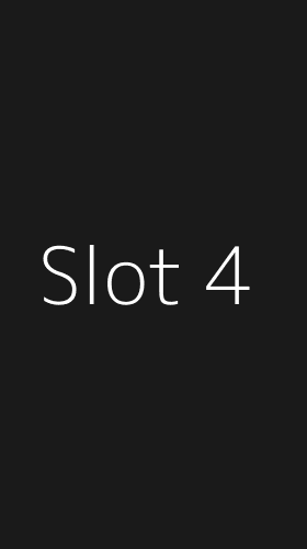 Tampilan Antarmuka Aplikasi Slot - 4