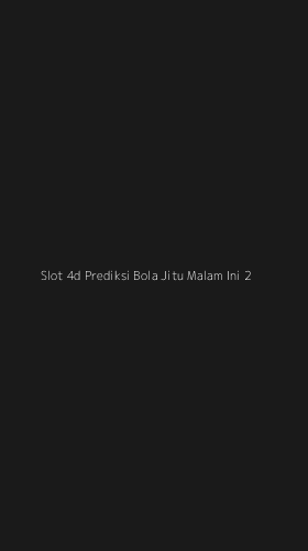 Tampilan Antarmuka Aplikasi Slot 4d Prediksi Bola Jitu Malam Ini - 2