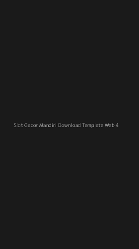 Tampilan Antarmuka Aplikasi Slot Gacor Mandiri Download Template Web - 4