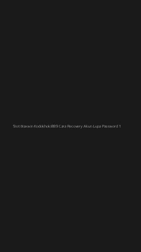 Tampilan Antarmuka Aplikasi Slot Maxwin Kodokhoki889 Cara Recovery Akun Lupa Password - 1