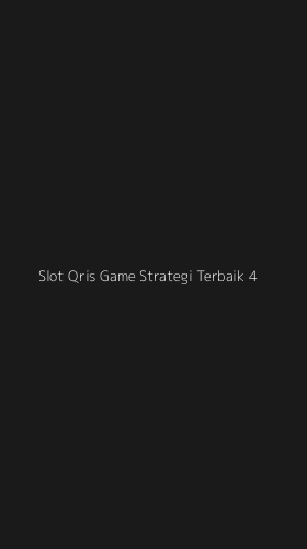 Tampilan Antarmuka Aplikasi Slot Qris Game Strategi Terbaik - 4
