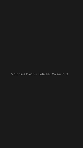 Tampilan Antarmuka Aplikasi Slotonline Prediksi Bola Jitu Malam Ini - 3