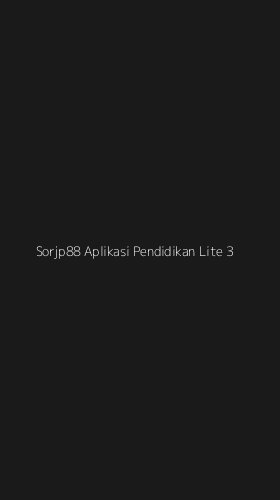Tampilan Antarmuka Aplikasi Sorjp88 Aplikasi Pendidikan Lite - 3