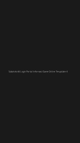 Tampilan Antarmuka Aplikasi Sukatoto4d Login Portal Informasi Game Online Terupdate - 4