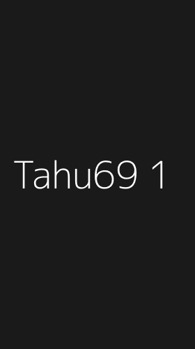 Tampilan Antarmuka Aplikasi Tahu69 - 1
