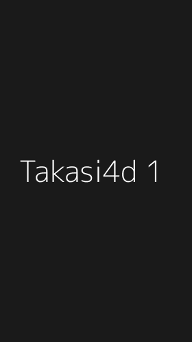 Tampilan Antarmuka Aplikasi Takasi4d - 1