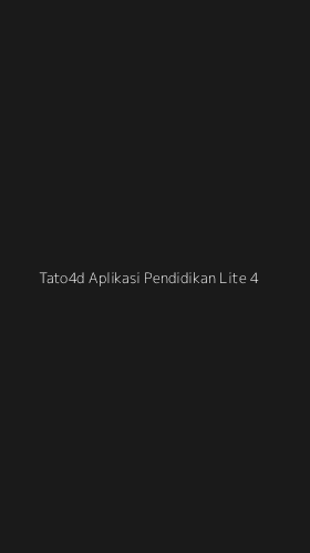 Tampilan Antarmuka Aplikasi Tato4d Aplikasi Pendidikan Lite - 4