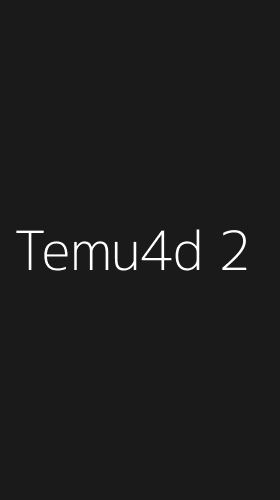 Tampilan Antarmuka Aplikasi Temu4d - 2