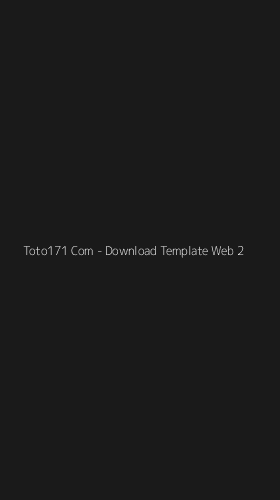Tampilan Antarmuka Aplikasi Toto171 Com - Download Template Web - 2