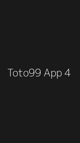 Tampilan Antarmuka Aplikasi Toto99 App - 4