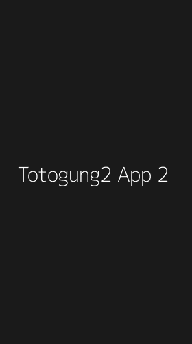 Tampilan Antarmuka Aplikasi Totogung2 App - 2
