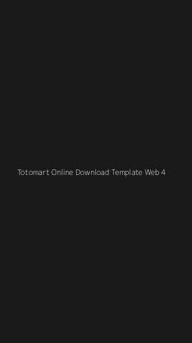 Tampilan Antarmuka Aplikasi Totomart Online Download Template Web - 4