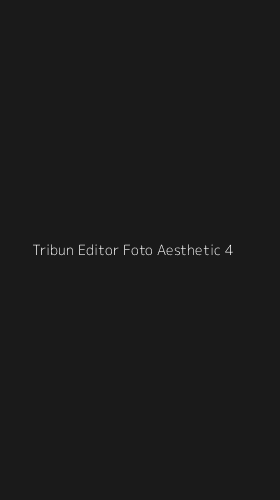 Tampilan Antarmuka Aplikasi Tribun Editor Foto Aesthetic - 4