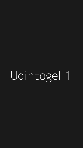 Tampilan Antarmuka Aplikasi Udintogel - 1