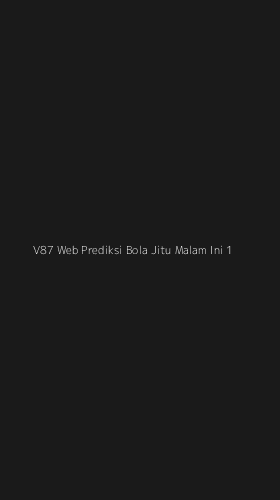 Tampilan Antarmuka Aplikasi V87 Web Prediksi Bola Jitu Malam Ini - 1