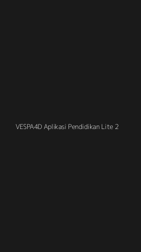 Tampilan Antarmuka Aplikasi Vespa4d Aplikasi Pendidikan Lite - 2