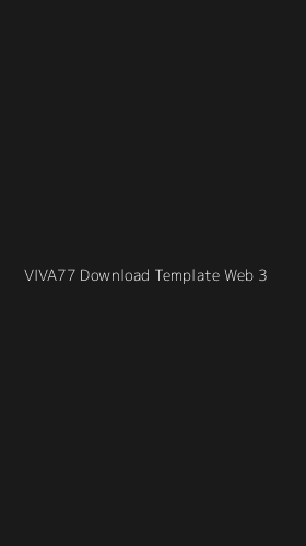 Tampilan Antarmuka Aplikasi Viva77 Download Template Web - 3