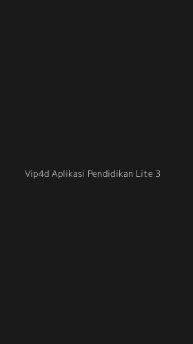 Tampilan Antarmuka Aplikasi Vip4d Aplikasi Pendidikan Lite - 3
