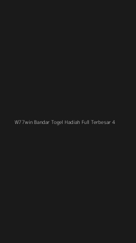 Tampilan Antarmuka Aplikasi W77win Bandar Togel Hadiah Full Terbesar - 4
