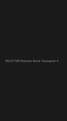 Tampilan Antarmuka Aplikasi Wslot188 Pemutar Musik Terpopuler - 4