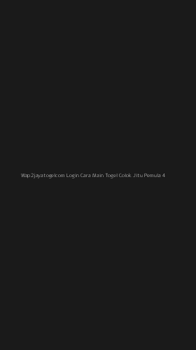 Tampilan Antarmuka Aplikasi Wap2jayatogelcom Login Cara Main Togel Colok Jitu Pemula - 4
