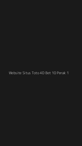 Tampilan Antarmuka Aplikasi Website Situs Toto 4d Bet 10 Perak - 1