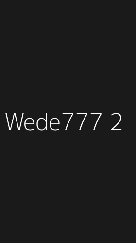Tampilan Antarmuka Aplikasi Wede777 - 2
