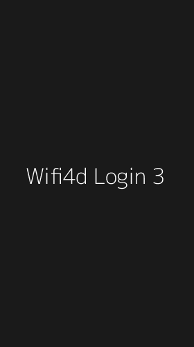 Tampilan Antarmuka Aplikasi Wifi4d Login - 3