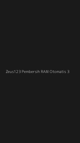 Tampilan Antarmuka Aplikasi Zeus123 Pembersih Ram Otomatis - 3