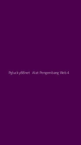 Tampilan Antarmuka Aplikasi Pglucky88net Alat Pengembang Web - 4