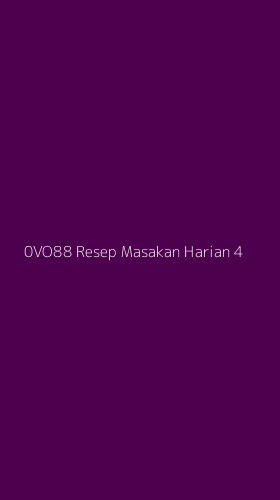 Tampilan Antarmuka Aplikasi 0vo88 Resep Masakan Harian - 4