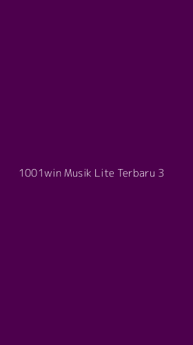 Tampilan Antarmuka Aplikasi 1001win Musik Lite Terbaru - 3