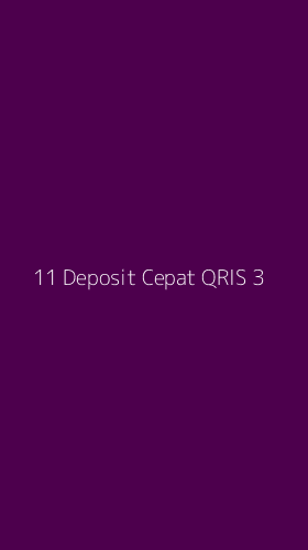 Tampilan Antarmuka Aplikasi 11 Deposit Cepat Qris - 3