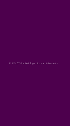 Tampilan Antarmuka Aplikasi 1121slot Prediksi Togel Jitu Hari Ini Akurat - 4