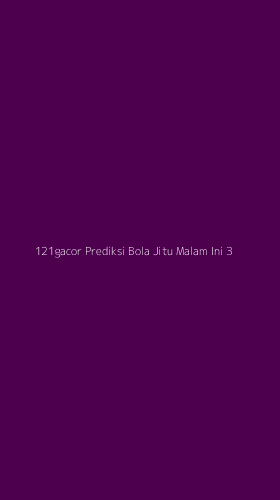 Tampilan Antarmuka Aplikasi 121gacor Prediksi Bola Jitu Malam Ini - 3