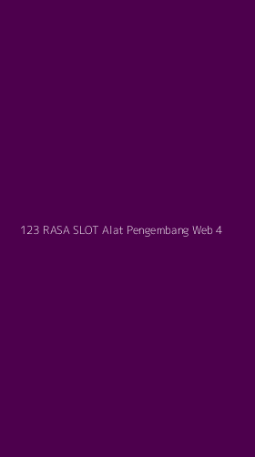 Tampilan Antarmuka Aplikasi 123 Rasa Slot Alat Pengembang Web - 4