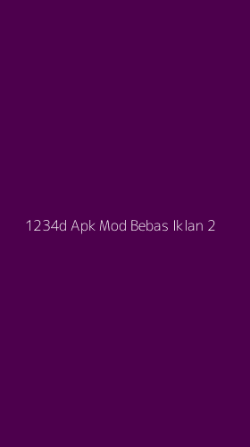 Tampilan Antarmuka Aplikasi 1234d Apk Mod Bebas Iklan - 2