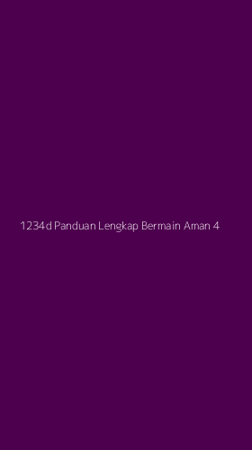 Tampilan Antarmuka Aplikasi 1234d Panduan Lengkap Bermain Aman - 4