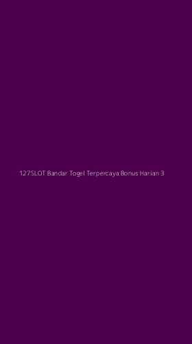 Tampilan Antarmuka Aplikasi 127slot Bandar Togel Terpercaya Bonus Harian - 3