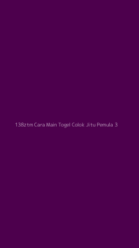 Tampilan Antarmuka Aplikasi 138ztm Cara Main Togel Colok Jitu Pemula - 3