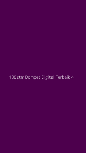 Tampilan Antarmuka Aplikasi 138ztm Dompet Digital Terbaik - 4