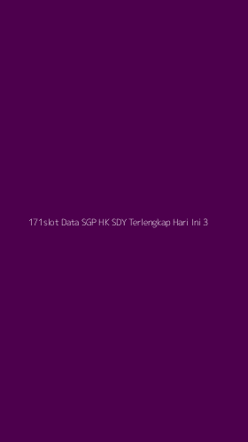 Tampilan Antarmuka Aplikasi 171slot Data Sgp Hk Sdy Terlengkap Hari Ini - 3