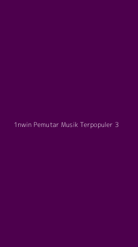 Tampilan Antarmuka Aplikasi 1nwin Pemutar Musik Terpopuler - 3