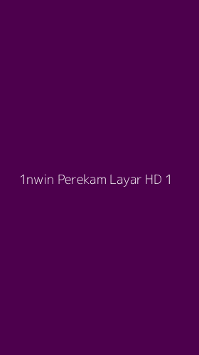 Tampilan Antarmuka Aplikasi 1nwin Perekam Layar Hd - 1